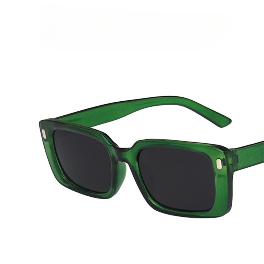 Kwadratowe duże oprawki damskie okulary przeciwsłoneczne moda luksusowe Retro Oversize klasyczne okulary przeciwsłoneczne w stylu hip-hop UV400 nit projekt żółte soczewki