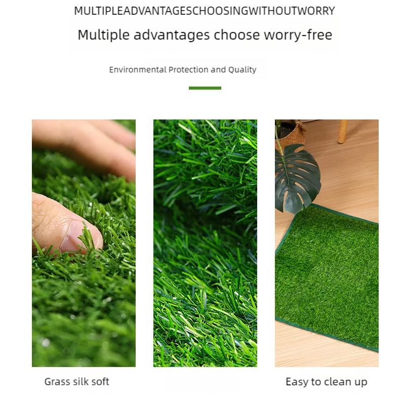 Reusable Dog Toilet Dog Lawn Carpet: Artificial Grass Rug for Dog, Dog Toilet, Training Mat, Dog Toilet for Balcony Garden