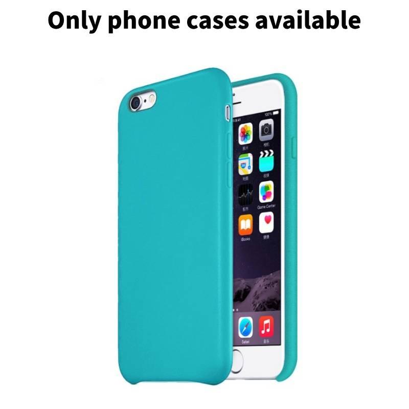 

Силиконовый чехол для iPhone с плюшевой кожей для устройств Apple Skyblue 7plus