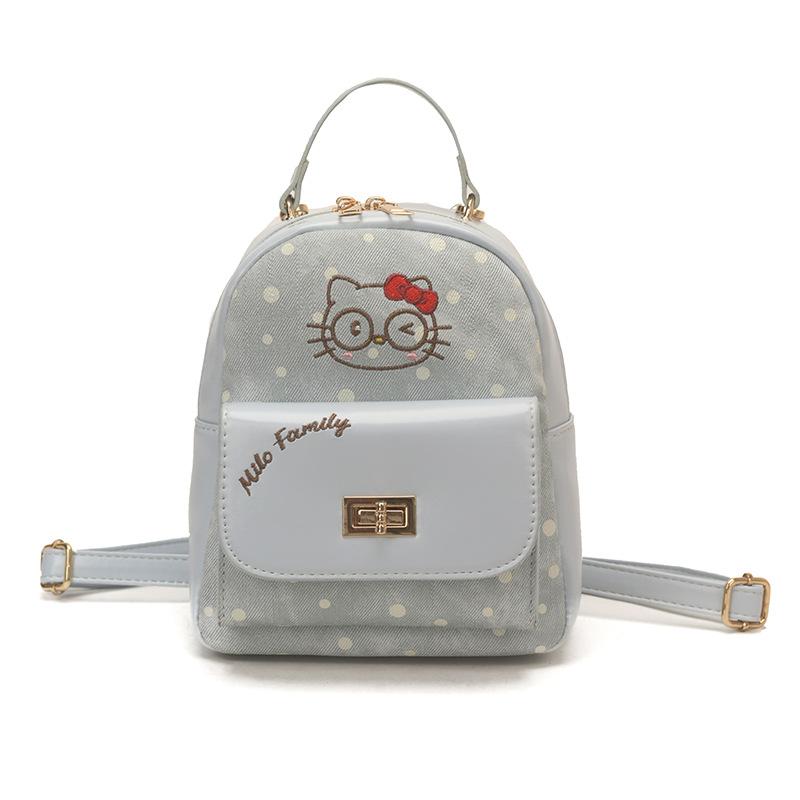 Schoolbag Korean Version 1011 New Niche Trend Cute Printing Lightweight Backpack Casual Cartoon Fashion Large Capacity Bag Women