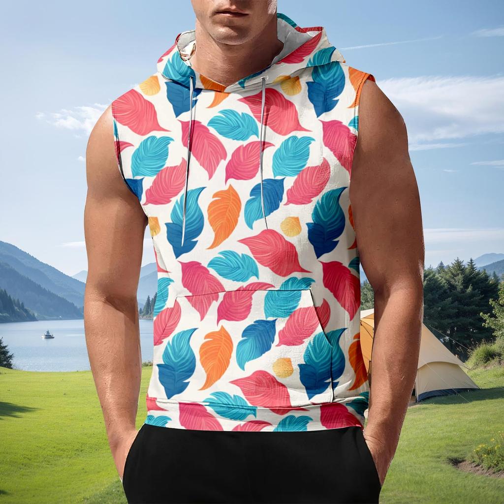 Muscle Men's Sports Casual Tank Top Summer Fitness Men's Shirt