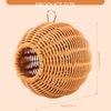 Ventilated Bird Hatching Nest With Secure Hook System Easy Installation for Backyard Bird Shelter