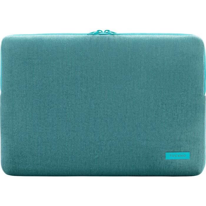 Housse Pour Ordinateur Portable - TUCANO - VELLUTO - 40,6 Cm - Turquoise - Synthétique