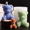 Kerzen Gießform Silikonform für einzigartige handgefertigte Bastelarbeiten Epoxidharz Honigglas und Bären Dekoration Herstellungsform