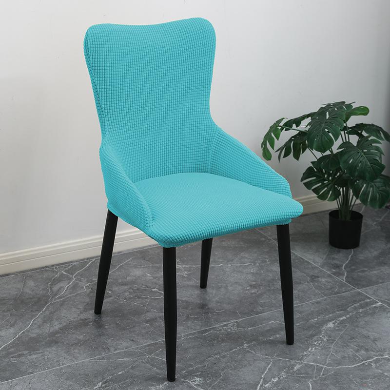 Special-shaped Armrest Style Elastic Chair Cover Simple Chair Cover Thickened Fleece Light Armrest Backrest Integrated Four-season Pass