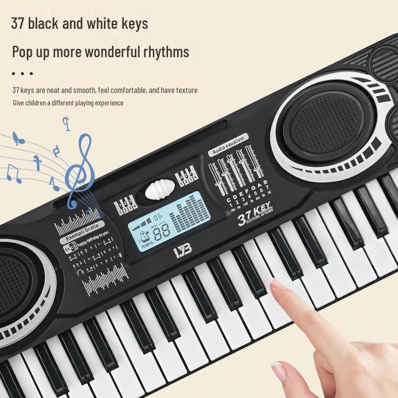 37-Key Multifunctional Electronic Children's Keyboard Piano Toy