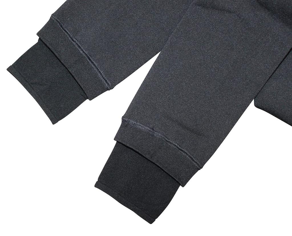 Warm Mink Fur Lined One Size Fits Warm [DELSOL GOLF] Leggings, All, Black, Insulating, Stretchable,