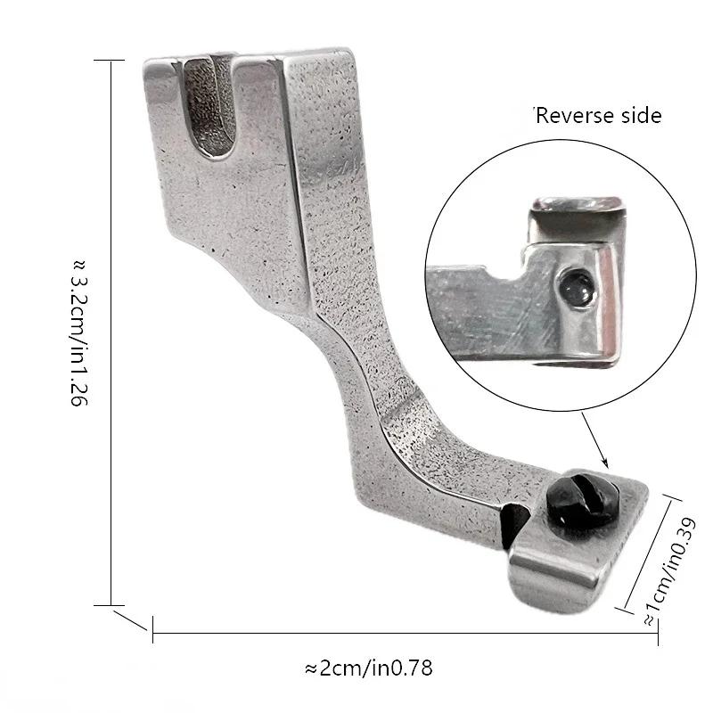 1/2pcs Adjustable T69 Invisible Zipper Presser Foot Unilateral Zipper Feet for Industrial Single Needle Sewing Machine Accessory