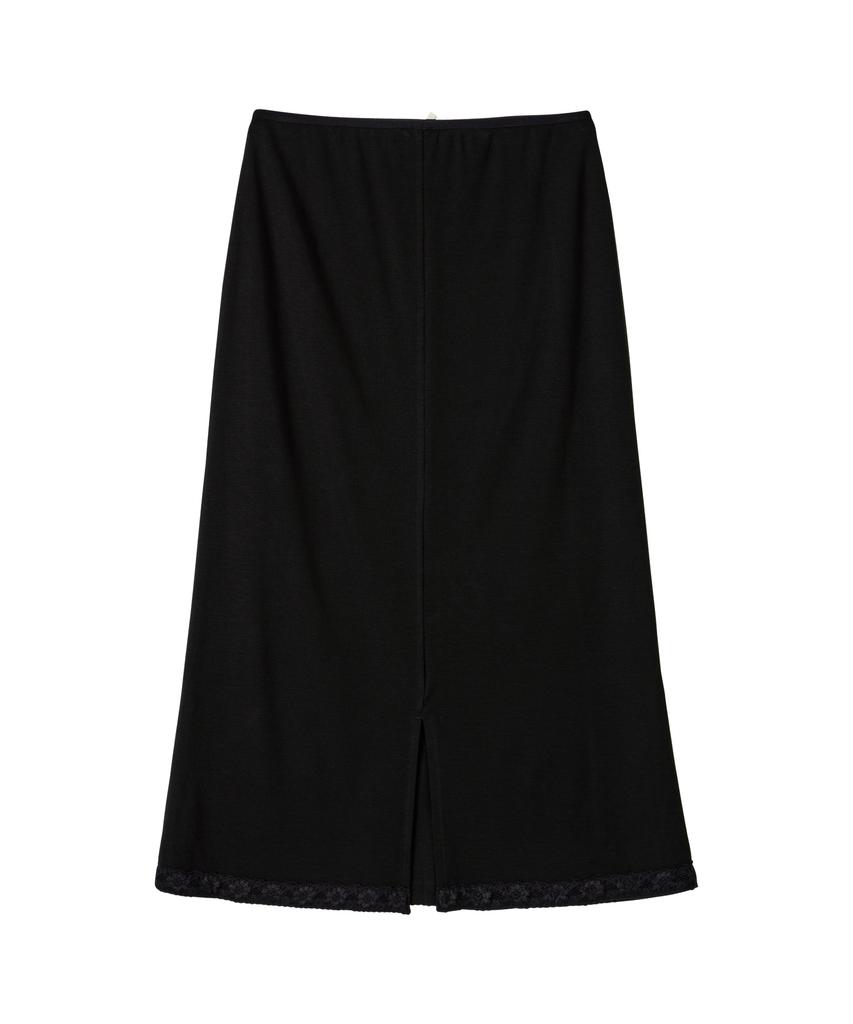 Biteoseljeu Giselle Jersey Long Skirt - Black
