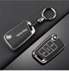 For VOLKSWAGEN VW TPU Leather Car Remote Key Case Fob Cover Holder Shell For VW Volkswagen Golf 7 MK7 Tiguan MK2 T-roc T-cross A