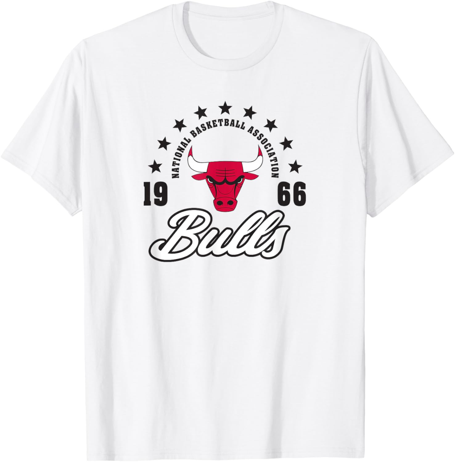 NBA Official Chicago Bulls Drop Step T-Shirt S
