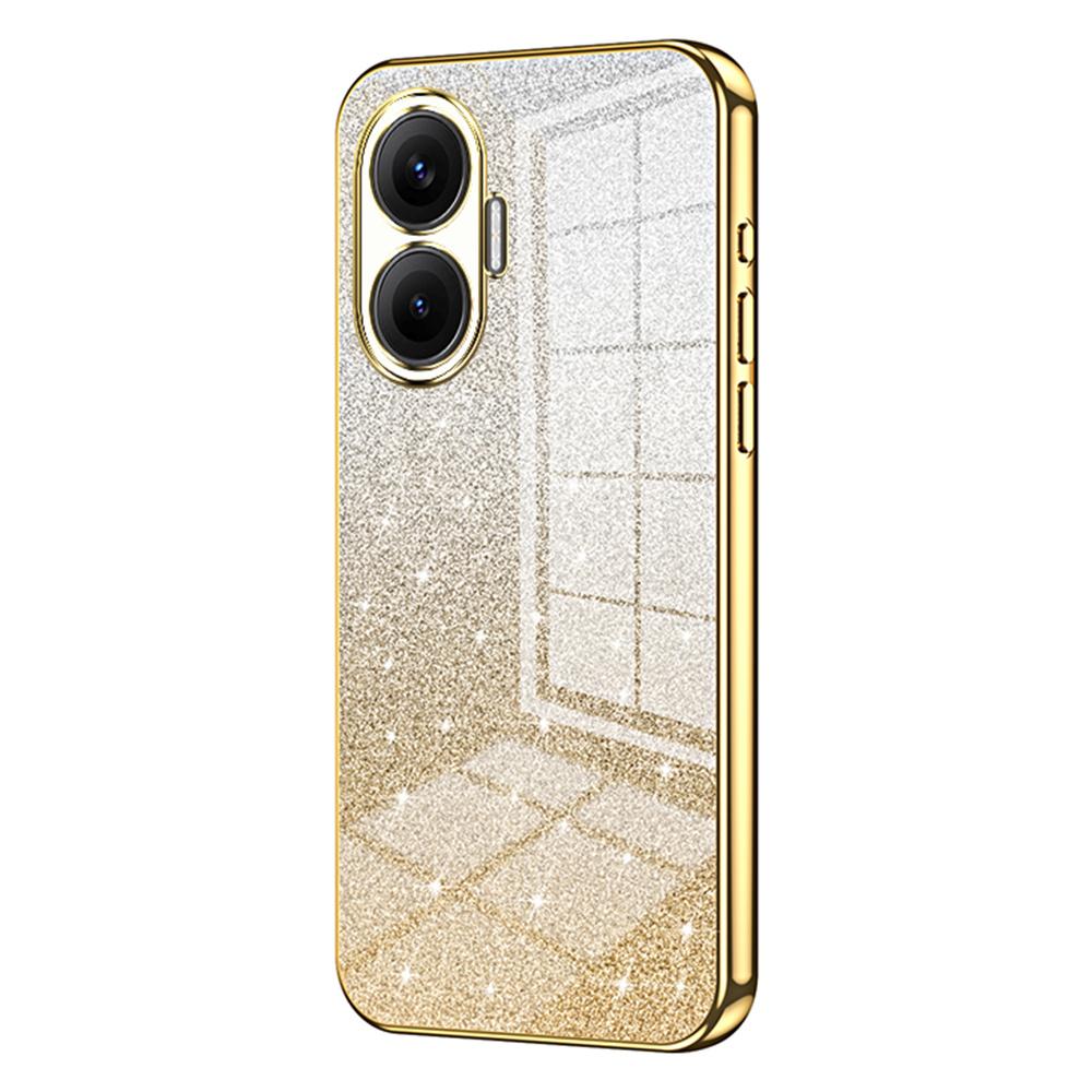 For Xiaomi Redmi Turbo 4 Pro 5G/Poco F7 5G Case Electroplating Gradient Glitter TPU Phone Cover