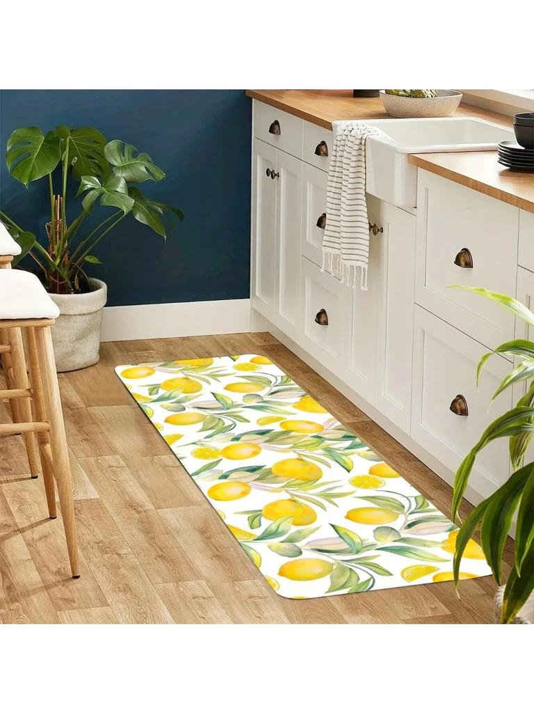 1PC Rainbow Cats Kitchen Rugs Non-Slip Home Door Mats Pop Design Bathroom Rugs Bath Mat Carpet for Home Sink Laundry Decor