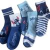 Japanese Style Women's Mid-Calf Anime Cartoon Socks - Cute Stitcher Design