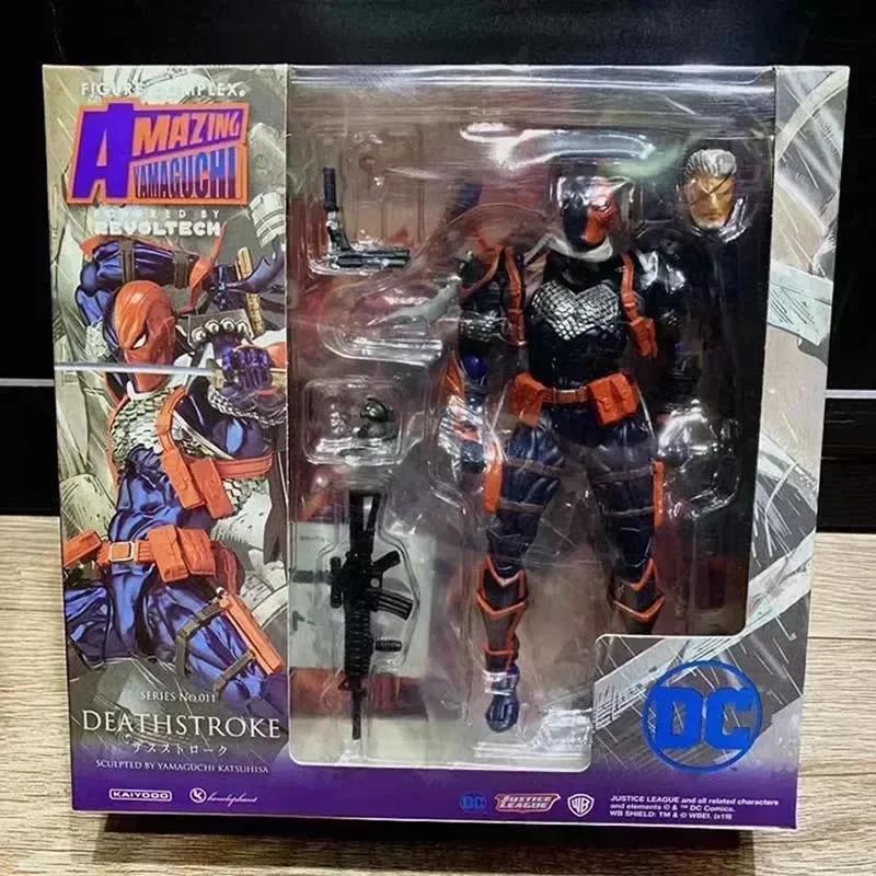

Latest Arrival Deathstroke 17cm Collectible Action Figure Yamaguchi Style Movable Joints Toy Desktop Decoration Present