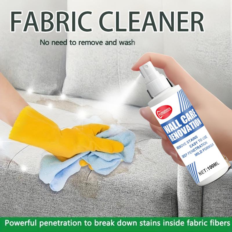 100ml Clothing & Sofa Dry CleanerMulti-purpose Stain Remover for Sofas, Mattresses, Clothes, Carpets and curtainsSuitable for Ho