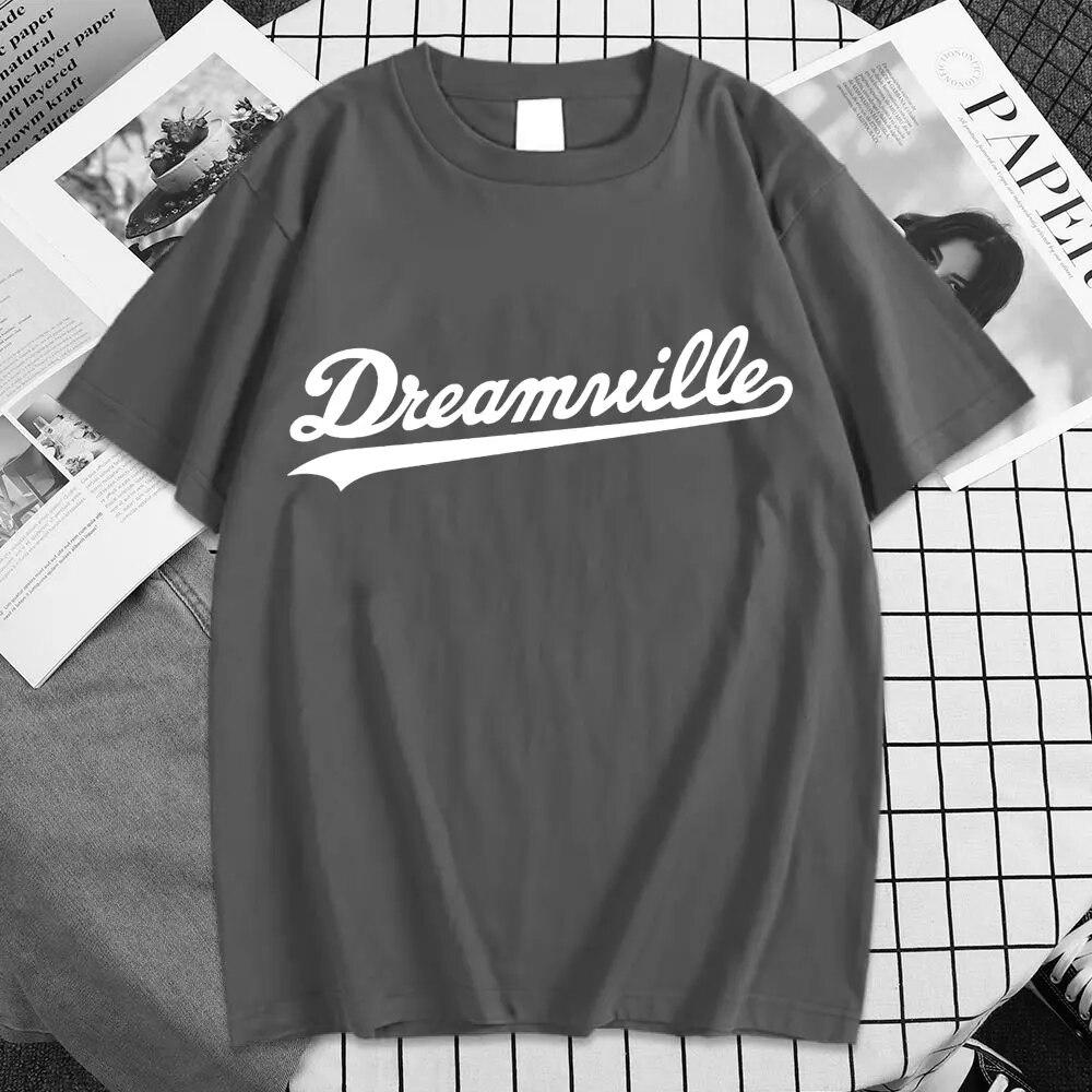 Rappare J Cole Dreamville Samma Grafik T-shirt Kortärmad Herr Bomulls T-shirt Streetwear Unisex Dam Hip Hop Oversized T-shirts