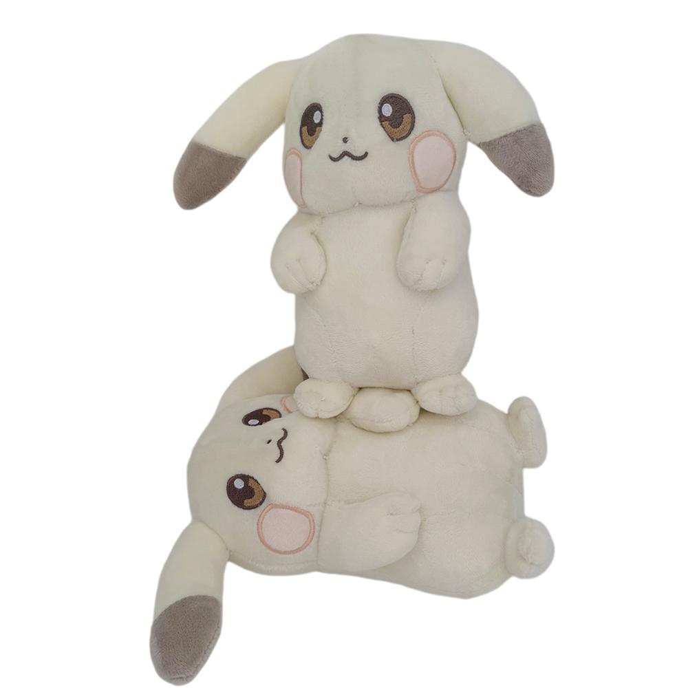 Pokopia Light Color Pikachu Plush Toy Game Character Floppy Ears Rare Color Pikachu Stuffed Doll Pikachu Peluche Doll