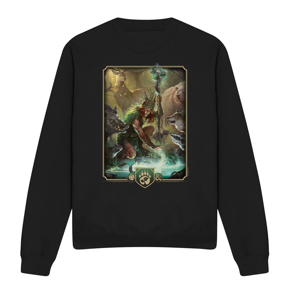 Dungeons & Dragons Unisex Adult 2024 Druid Key Art Sweatshirt