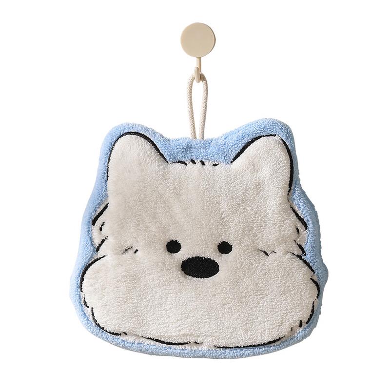 

BILOV Animal Coral Fleece Hanging Hand Towels (2-Pack)