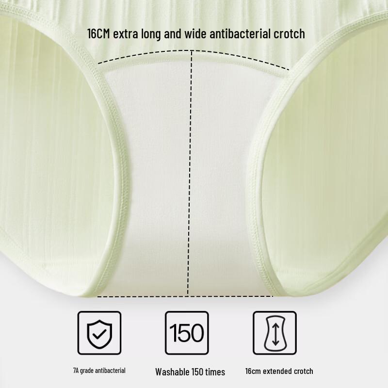 Urban Beauty Women's Cotton Briefs 4-Pack