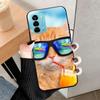 For ZTE Blade V40 Vita Case 8045 6.75" Animal Cartoon Soft Silicone Funda for ZTE Blade V40 Vita Phone Cover V40Vita Black Coque