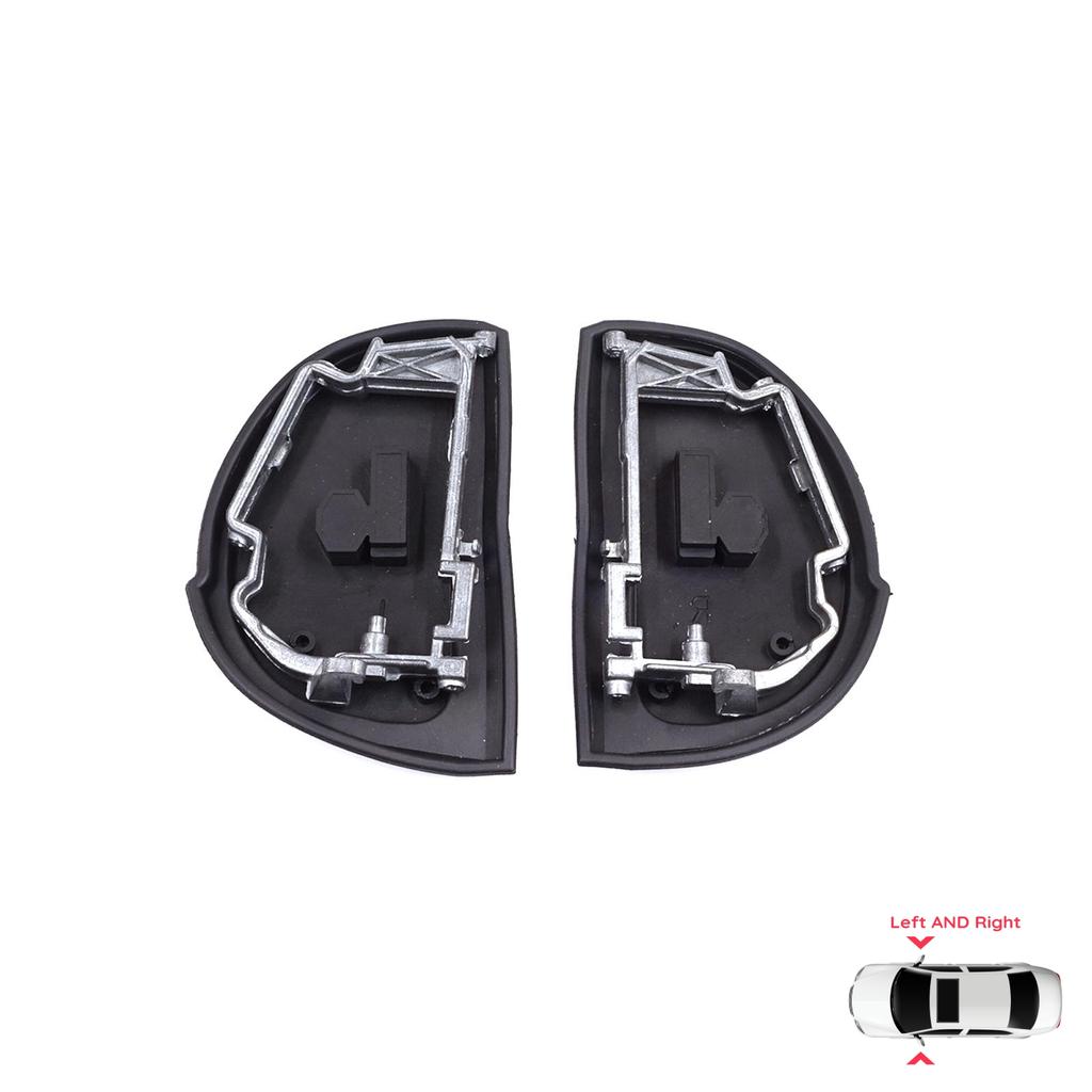 BSP848-1 Guma bočního zrcátka L+P Těsnění Kovový rám Pro Mercedes W210 S210 W140 W202 S202 SL R129 Facelift