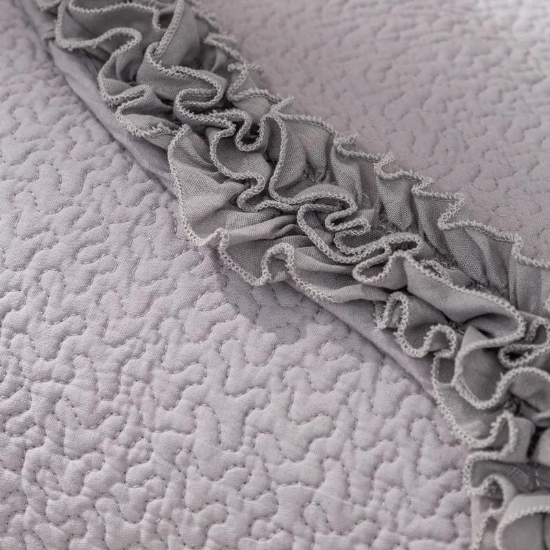 New Curved Line Edge Sofa Cushion Solid Color Sofa Covers for Living Room All Season Universal Anti-slip Couch Cover Home Decor