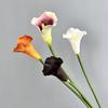 Artificial Common Calla Lily Realistic Fake Flower Stem Home Office Wedding Party Indoor Outdoor Faux Bloom Centerpiece Decoration