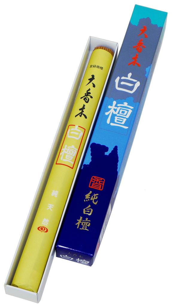 Seikado Incense Sticks, Large Sandalwood, Long, 1 Stick