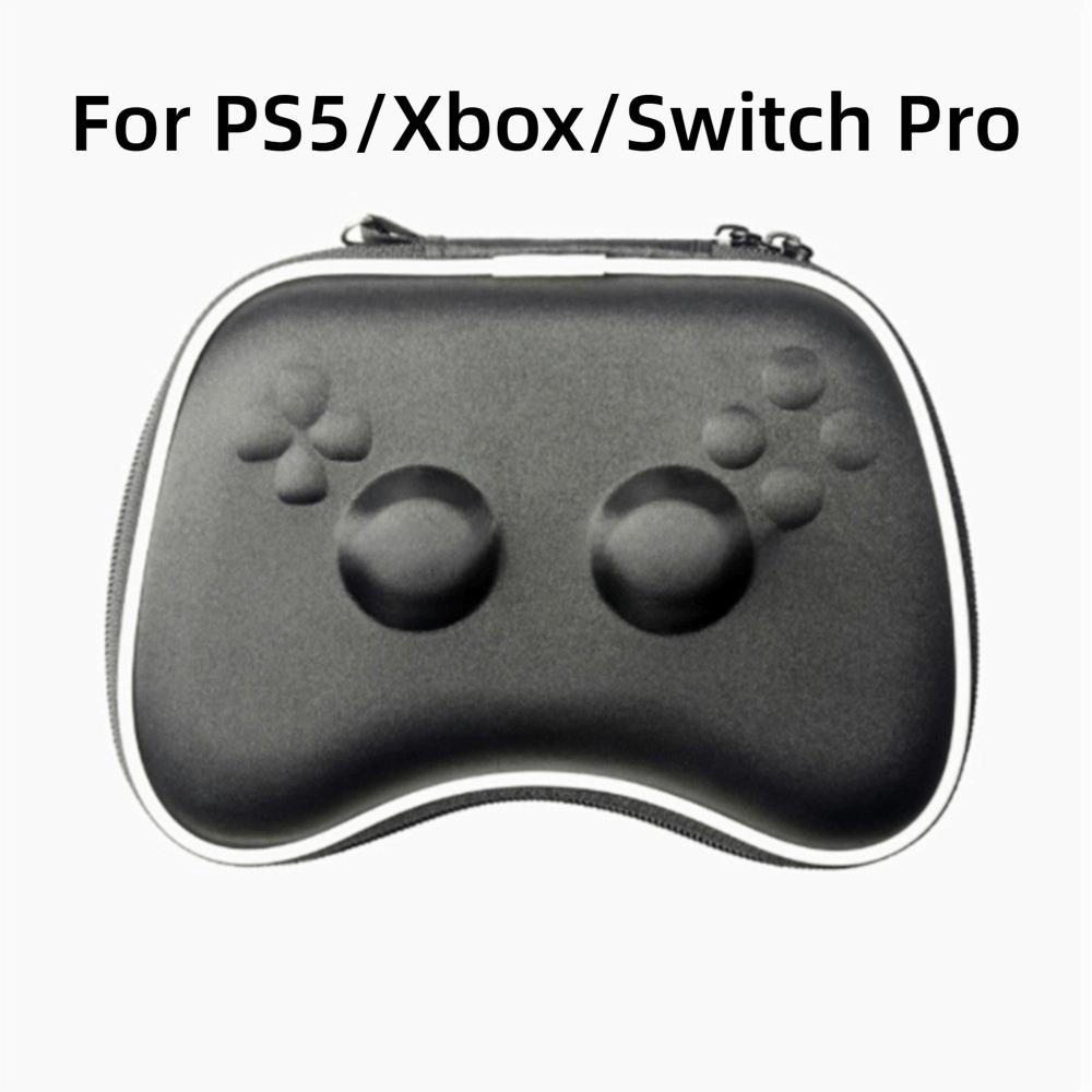 EVA Game Controller Case Protective Zipper Storage Bag for PS5/Xbox/Switch Pro Controller Storage