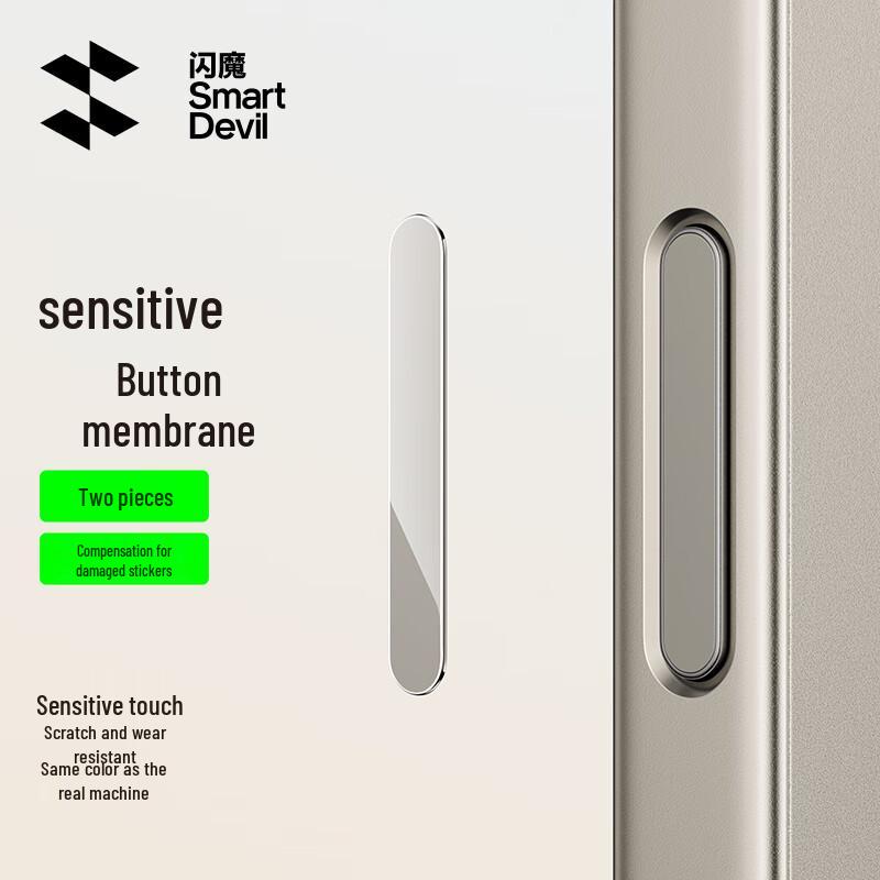 

Shine Armor iPhone 16 Pro/Pro Max Side & Button Tempered Glass Protector iPhone 16 Pro & 16 Pro Max