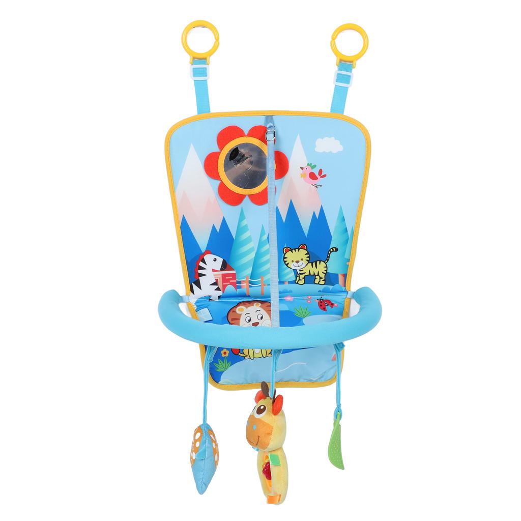 Adjustable Rear Car Seat Hanging Toy Early Learning Sensory Toys Portable Car Seats Rear Hanging