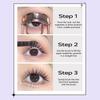 Metal Iron Lashes Mascara Waterproof Silk Fiber Mascara Black Long Curling Eyelash Extensions Non-Clumping Eyes Makeup Cosmetics