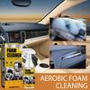 60ml Car Interior Foam Cleaner Eco-friendly Fast-acting Upholstery Dash Vinyl Leather Stain Remover Multifunctional Foaming Cleaner