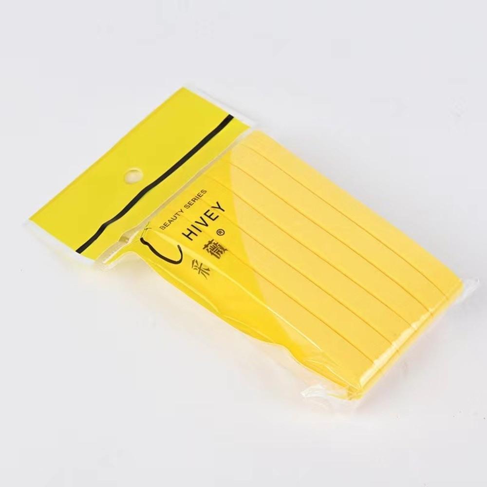 

12 шт./набор Подушечка для очищения лица Косметическая пуховка Уход за кожей Очищение лица Моющие губки Женщины жёлтый