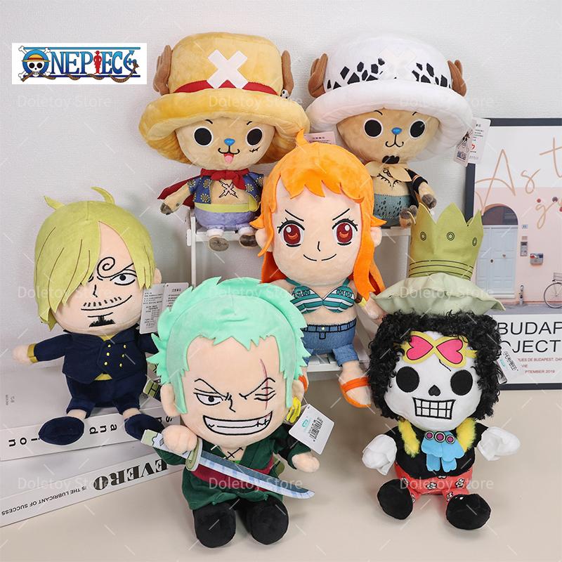 New Anime One Piece Chopper Plush Doll Cute Face Stuffed Anime Doll Toy Cartoon Anime Peripherals Toy Birthday Christmas Gift