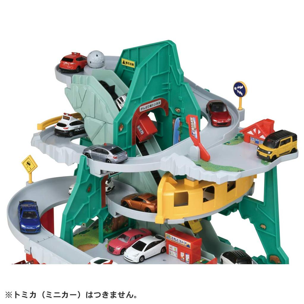 TAKARA TOMY Mini-Auto „Go Through the Mountain Stream“ – Spielzeugauto für Jungen ab 3 Jahren – Erfüllt die Spielzeug-Sicherheitsstandards – ST-Mark-Zertifizierung – TOMICA TAKARA