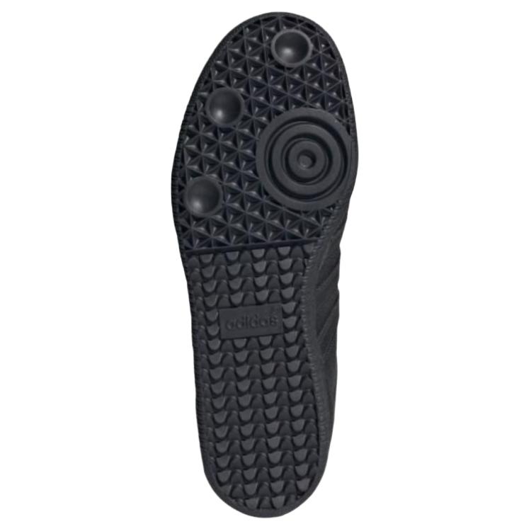 Adidas Originals Samba Shiny Pack Versatile Comfortable Durable Low-Top Sneakers Unisex Sneakers Black KI6265