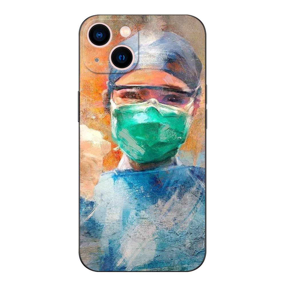 Black Tpu Case For OPPO Reno 6 5 3 4 4Z 4F SE 5F 5Z PRO PLUS Lite 6 6z 4G 5G Nursing Art Drawing