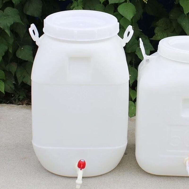 Пластиковый бочка для хранения Hanyou пищевого качества с крышкой и краном