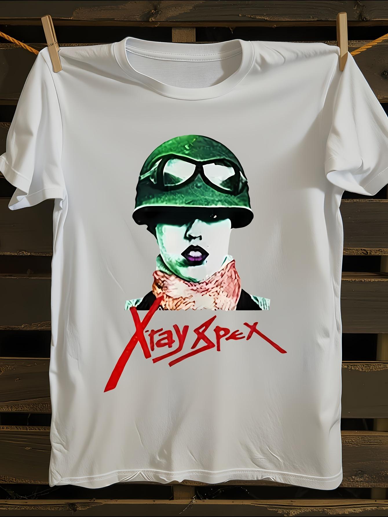 X Ray Spex Punk Rock Band Graphic T-Shirt S