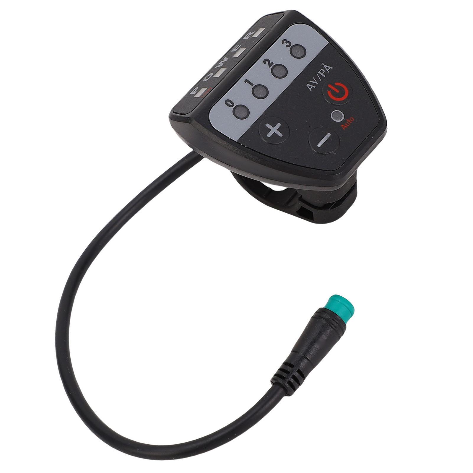 E-bike kijelző, Elektromos roller LED kijelző panel elektromos kerékpárhoz 36-48V black