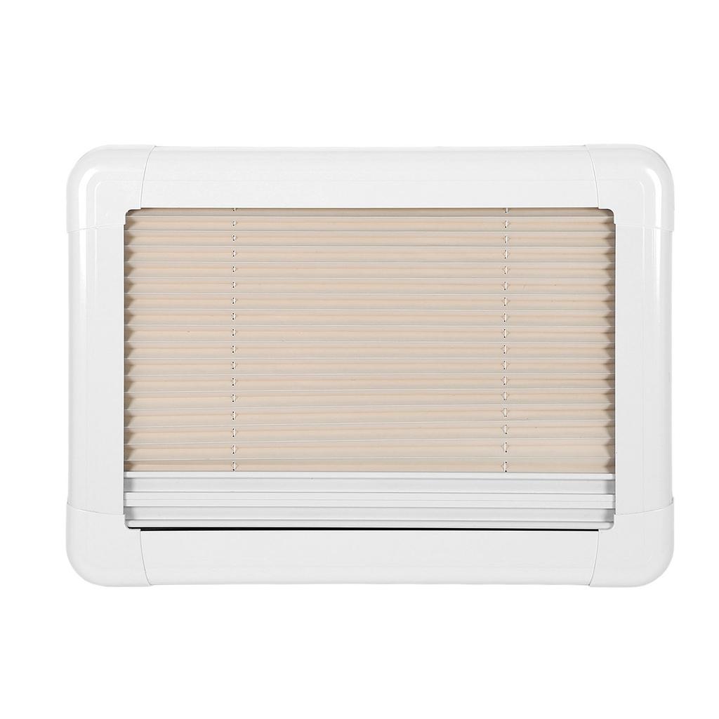 20x14inch RV Push Out Window Double Layer External Push Vent Hatch With Sunshade Curtain for