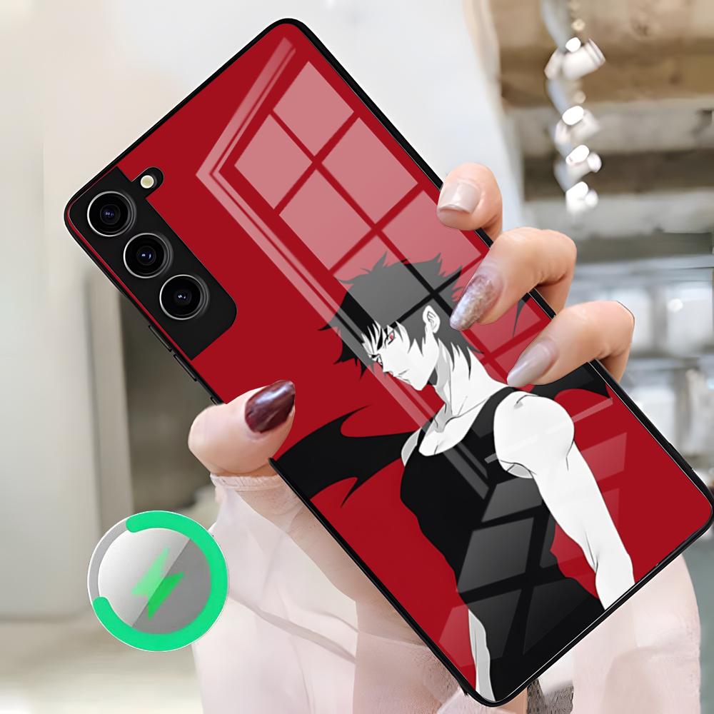 

Devilman Crybaby Phone Case For Samsung S26 Ultra S25 Edge S23 S22 S21 S20 Ultra Plus S24 Fe A25 Magnetic Glass Cover Samsung S25 Ultra