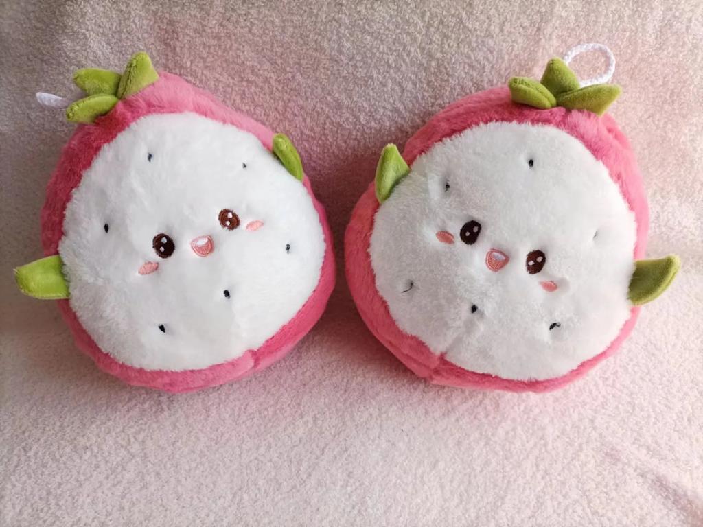 Gefüllte Früchte Plüsch Kreatives Obst Plüschtier Wassermelone Erdbeere Mango Karotte Puppe Exquisites Kawaii Festivalgeschenk für Freunde