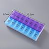 Large Capacity 14 Grids Weekly Medicine Container Pill Storage Box Medicine Storage Case  Home