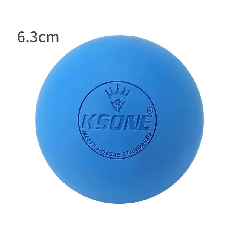 

Резиновый массажный мяч для фасций, йоги, фитнеса, расслабления мышц, облегчения боли, ухода за здоровьем, портативный, для физиотерапии, мяч для массажа лакросс синий