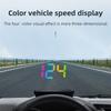 Car Windshield Projector Digital Speed Hud Colorful Speedometer Head Up Display Kmh Plug And Play Gps For Truck Vehicles