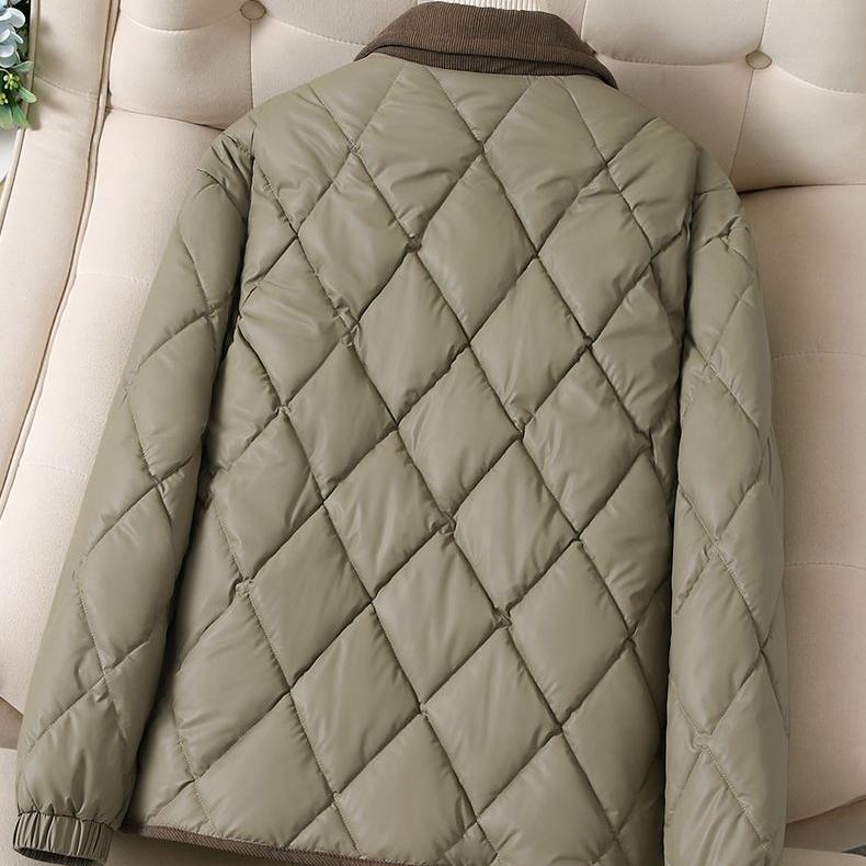 New Winter Clothing for 2025, Including Cotton Jackets, Lapels, Women's Clothing, Short Cotton Jackets, Outerwear, Windproof Cuffs, Thickened Design